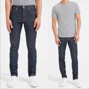 Everlane The Slim Fit Jeans Blue Mens Size 34 x 30